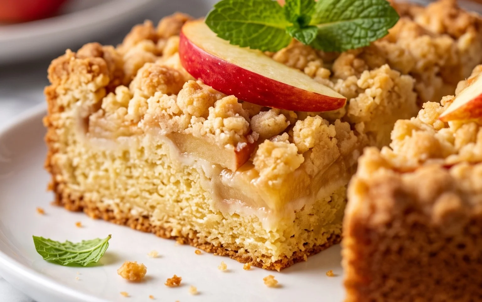 Omas Apfelkuchen mit Streusel (Apfelkrümel)