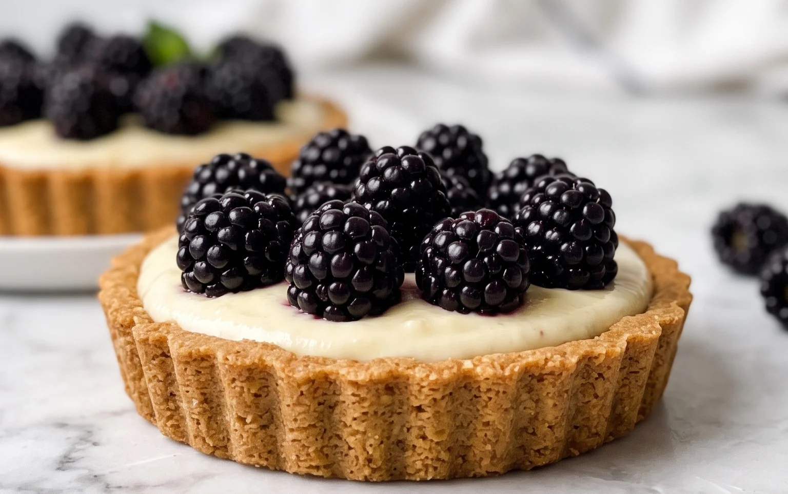 No-Bake Brombeer-Tarte: Einfach & Köstlich!